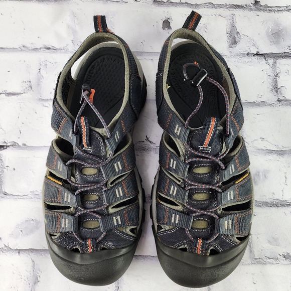 Keen Newport H2 Sandals Men\'s 9 Gray Nylon Waterproof Watersport / Trail Shoes main image 6